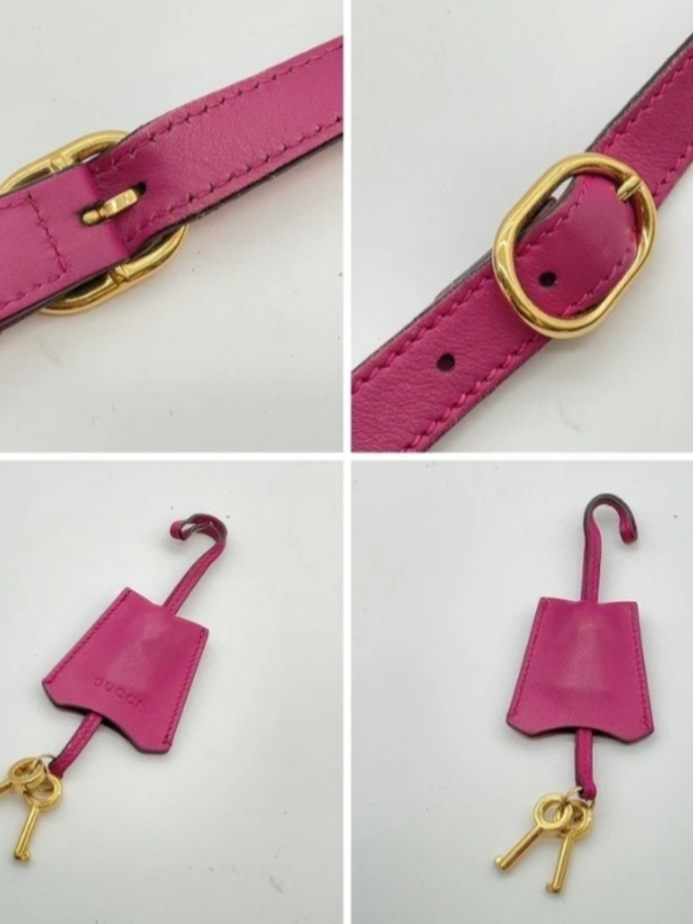 Gucci Padlock GG Supreme Monogram Top Handle 2Way Bag W/DB & Strap - Picture 11 of 15